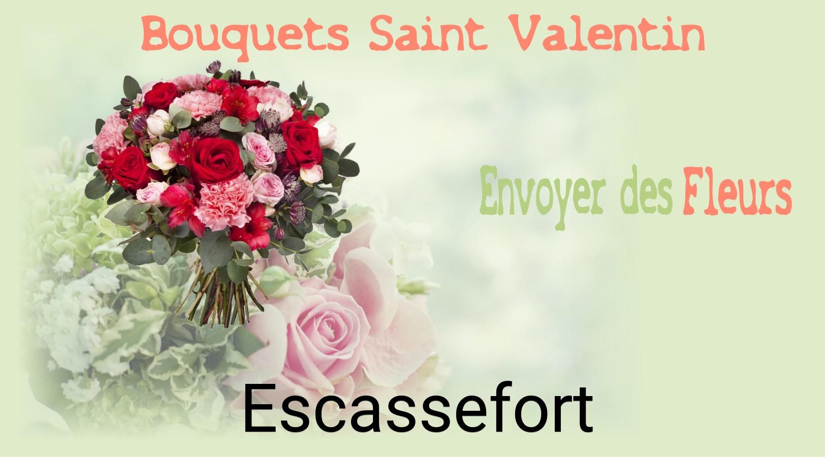 Roses de Saint-Valentin livrées à Escassefort